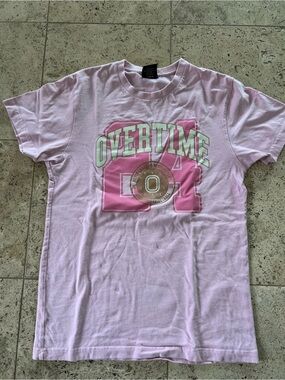 Overtime 84 Pink Graphic Short Sleeve Tee